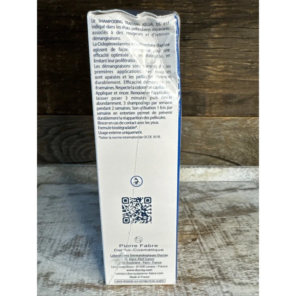 Ducray Kelual DS Shampoo 3.3oz Exp 2027 | MSRP =‎ $32
